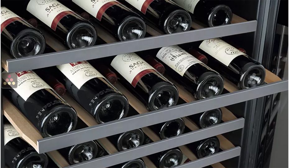 2 temperatures wine service cabinet