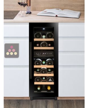 Connected built-in 2 temperature wine service cabinet AVINTAGE