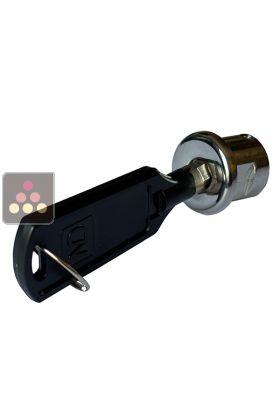 Door lock and key for wine cabinet LE CHAI PRO1320M