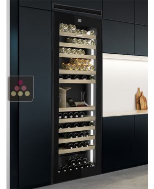 Built-in connected 3 temperature wine cabinet for ageing or service LIEBHERR