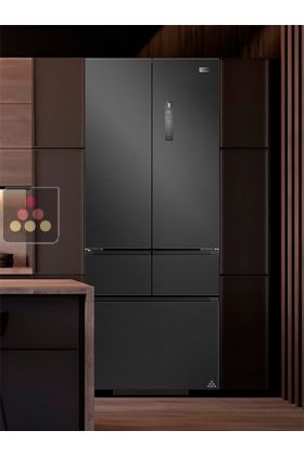 Built-in combined built-in refrigerator and freezer - 413L