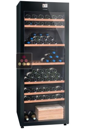 3 temperature wine conservation and service cabinet
