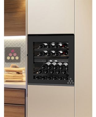 Dual temperature built in wine cabinet for service  NESTOR M WINE