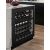 Dual temperature built in wine service cabinet - 72cm push-open Door