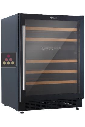 Dual temperature wine cabinet for conservation or/and service