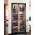 Built-in professional multi-temperature wine display cabinet for storage or service - 36cm deep - Mixed shelves