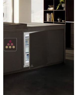 Mini Freezer : can be fitted under counter with decorative panel coverable - 87 Litres LIEBHERR