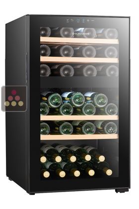 2 temperature wine cabinet for service 