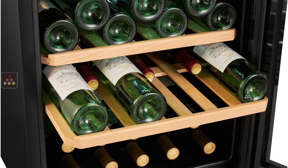 Single temperature wine cabinet for service 