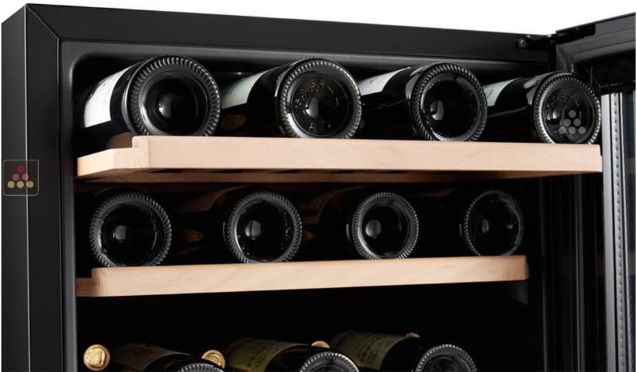Single temperature wine cabinet for service 