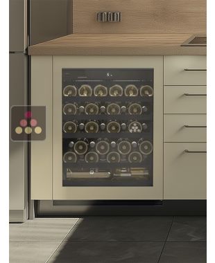 Single temperature built-in wine cabinet for storage and/or service - Customizable front
 LIEBHERR
