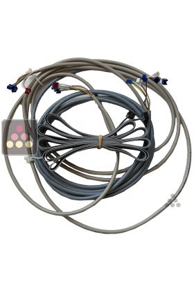 Wiring harness between power box and control panel