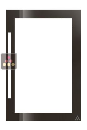 Black door for wine cabinet Le Chai LMN480