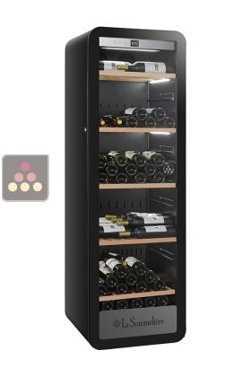 Single-temperature wine cabinet for service or storage