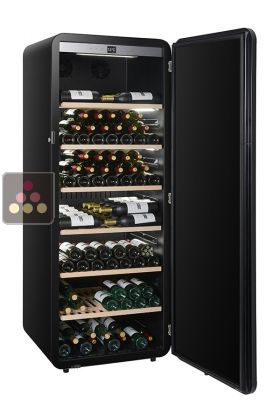 Single-temperature wine cabinet for service or aging