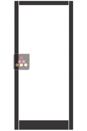 Magnetic cover - Front of large Unit low depth model