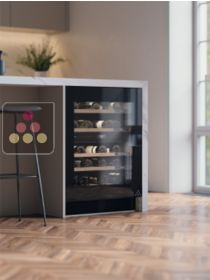 Dual temperature cellar for service - can be built-in under a counter ASKO