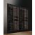 Built-in combination of two wine display cabinets - Pro - Mixt equipment - FIT frame