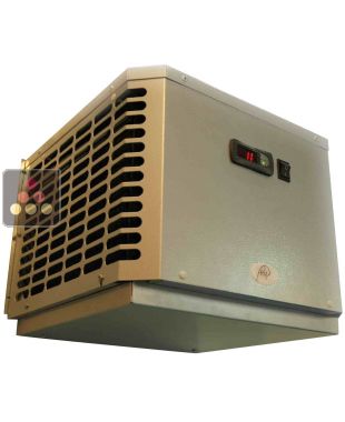 Replacement of equipment for natural cellar air conditioner with water condensation Ma Cave à Vin