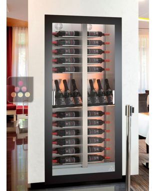 Built-in wine display cabinet - Home - Mixed shelves - 36cm deep CALICE DESIGN