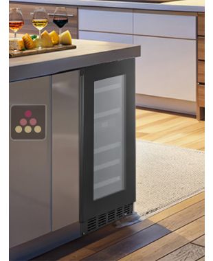 2 temperatures built in wine service cabinet - Push-open - 78cm Door NESTOR M WINE