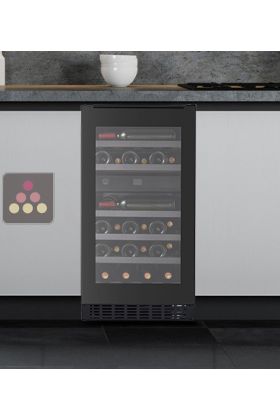 2 temperatures built in wine service cabinet - 78cm Door