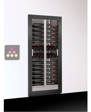 Built-in wine cabinet - Home - Flat frame - Mixed equipment CALICE DESIGN