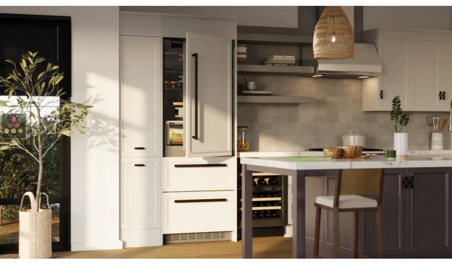 Built-in fridge-freezer combination with BioFresh and NoFrost -Customizable front - 402L