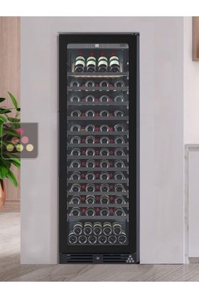 Built-in single temperature wine cabinet for service