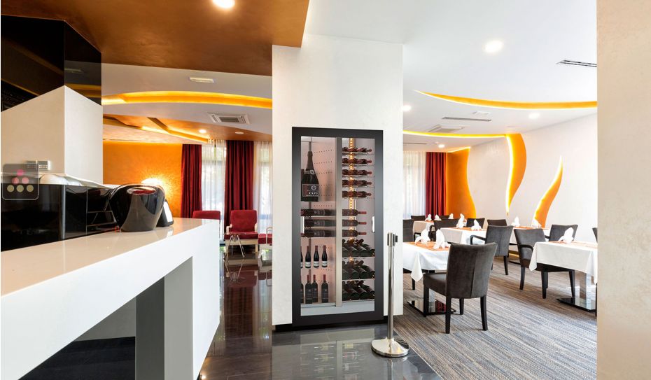 Built-in wine cabinet - Home - Flat frame - Mixed equipment