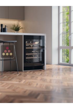 Single temperature cellar for service - can be built-in under a counter