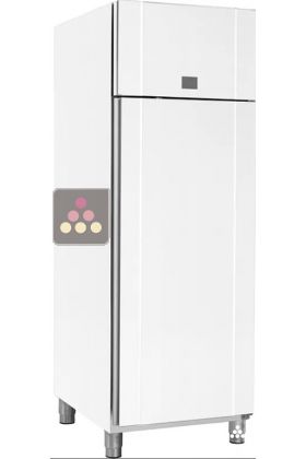 White solid door negative cabinet - 314L