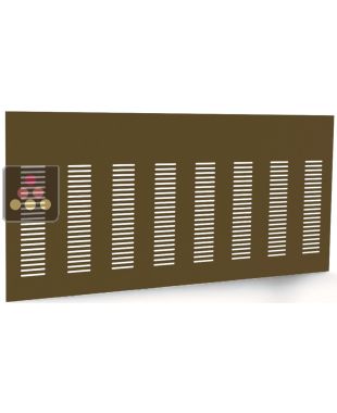 MDF deflector panel for wine cabinet elevated built-in installation - 2 moduls - standard depth CALICE DESIGN
