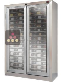Customised display case for wine preservation and service - Remote Compressor ELLEMME