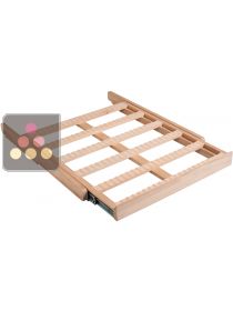Beech slinding shelf for wine cabinets in the Tradition 2015 range La SOMMELIERE