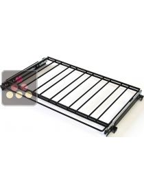 Straight Sliding shelf for Atelier du Vin rack Mass, Standard, Smart or Essential System ARCHITECTURE INTERIEURE DU VIN