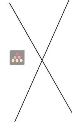 Cross bars for wine modular storage Architecture Intérieure du Vin - H170 (M)