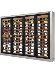 Customised display case for wine preservation and service ELLEMME