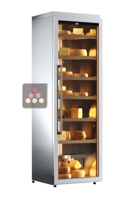 Cheese preservation cabinet - Stainless steel cladding