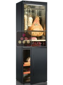 Combination of 2 single temperature delicatessen cabinets CALICE