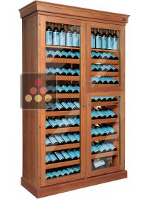 Multi-temperature wine storage and service cabinet ELLEMME