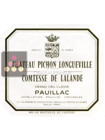 Red Wine Pichon Comtesse de Lalande - Pauillac 2&egrave;me cru class&eacute; - 2009 - 0.75L Sélection Vin