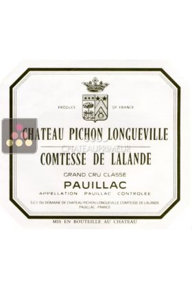 Red Wine Pichon Comtesse de Lalande - Pauillac 2&egrave;me cru class&eacute; - 2009 - 0.75L