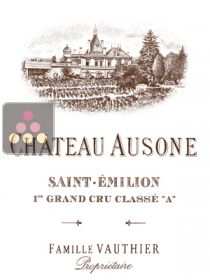 Red Wine Ausone - Saint-Emilion - 1er grand cru class&eacute; A - 2007 - 0.75L Sélection Vin