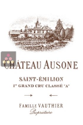 Red Wine Ausone - Saint-Emilion - 1er grand cru class&eacute; A - 2007 - 0.75L