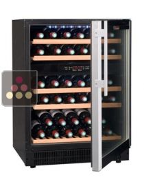 Dual temperature wine service cabinet La SOMMELIERE