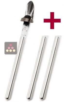 Cooler for 1 bottle with pouring spout Vinoice + 2 Chill rod