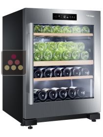 Dual-temperature wine cabinet for storage or service HAIER