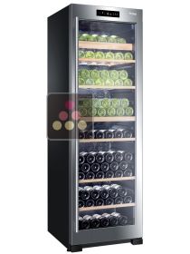 Dual-temperature wine cabinet for storage or service HAIER