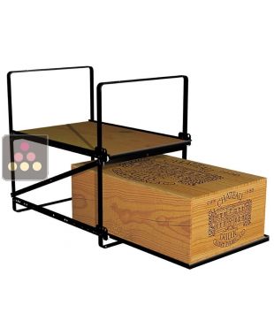 The only solution for storing 2 cases of wine and 24 bottles MODULORACK